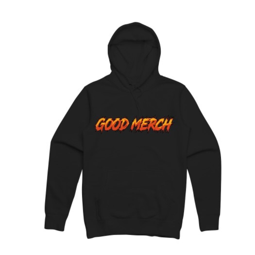 Good Merch Black Hoodie