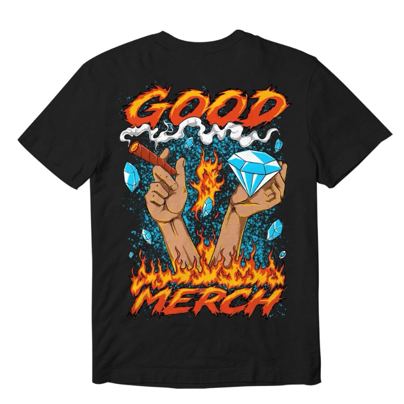 Good Merch T-Shirt (Black) – HpDukeTV Merch